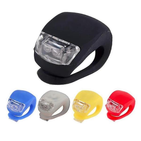 5 stk Sykkellys Oppladbare Sykkel Mini LED Lys {Db}
