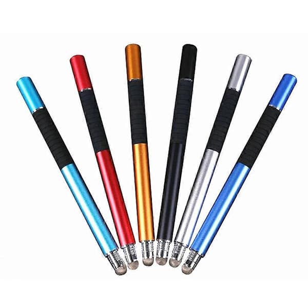 Touch Screen Stylus til skærmberøring Universal 2 i 1 disk og fiber tip [DB]