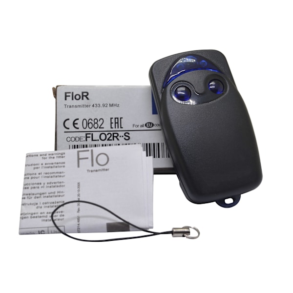 NICE FLORS FLO2RS FLO4RS FLO2RE FLO4RE ERA ONE INTI O4 ON2 ON4 ON2E ON4E Garageport Fjärrkontroll 433.92MHz Rullande Kod [db] as the picture12