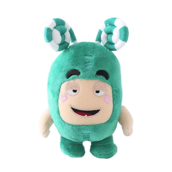 Oddbods Plysch Barnprogram Monster Karaktär Mjukt Fyllt Leksak [DB] Green