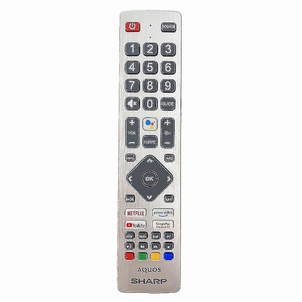 Shw/rmc/0133 Fjernkontroll for Sharp Aquos Voice TV 40bl2ea 2020 - MXBC [DB]