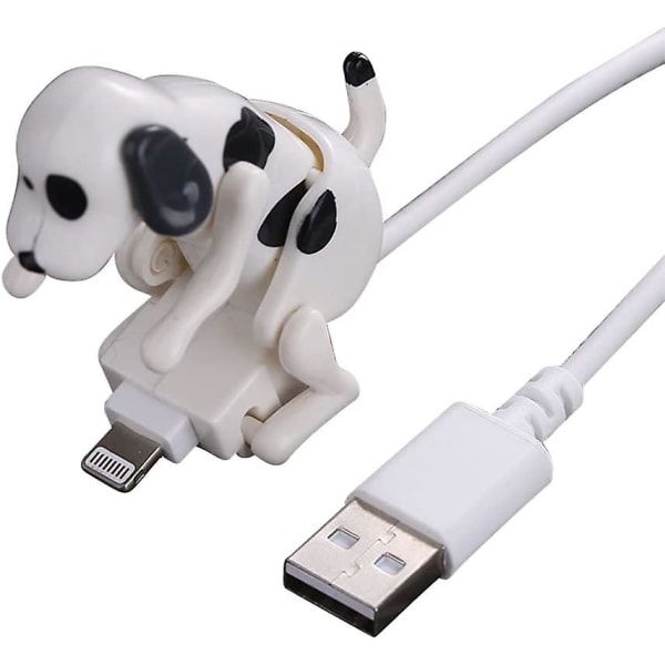 Söt Funny Humping Dog Snabbladdare Laddningskabel för Iphonemicro USB
