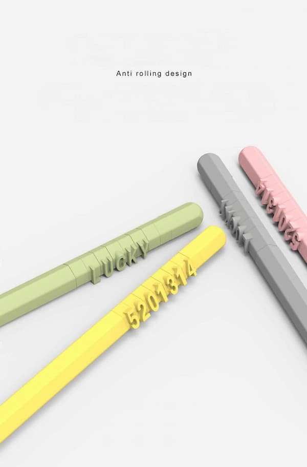 DIY silikonetui for Apple Pencil 2. generasjon holderhylse hudtilbehørsett søt myk grepspose hetteholderdeksler [DB]