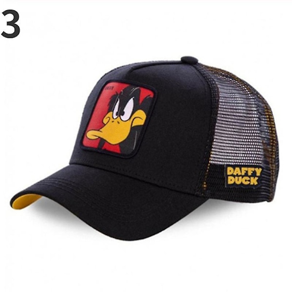Eläin Baseball-lippis Hengittävä Urheilulippis [Db] Black duck