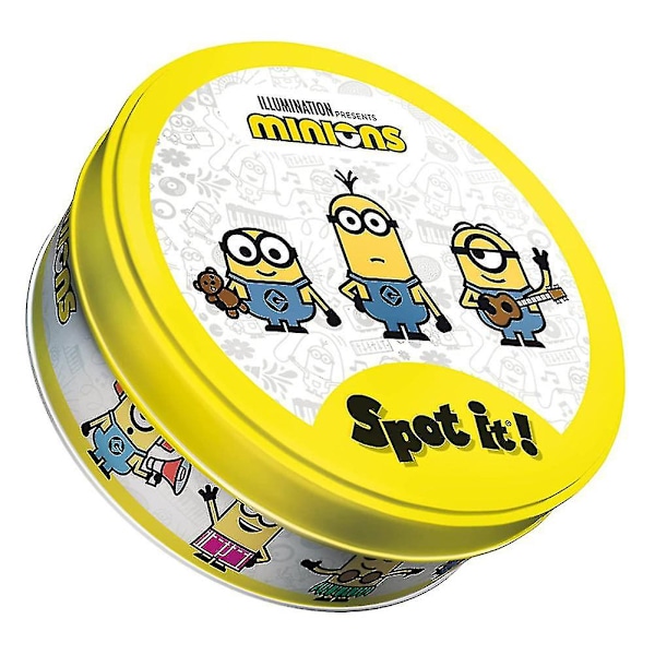 Tegneserie Spot It Matchende Kort Spil Logisk Ræsonnement Øvelse Brætspil Gave Til Børnedag {db} Minions