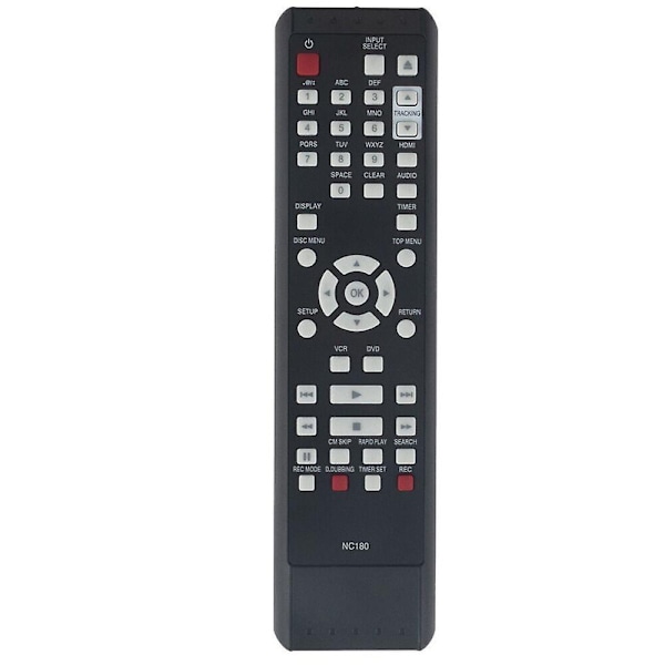 Nc180 Nc180uh For Funai DVD Vcr Combo Fjernkontroll Zv427fx4 Zv427fx4a DB