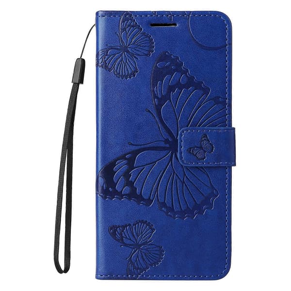Lærveske til Motorola Edge 50 Neo [DB] Blue