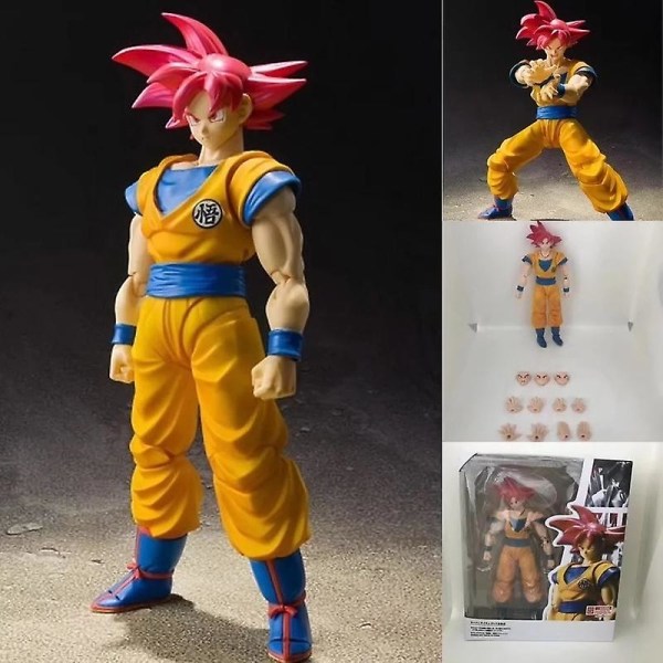 Shf Dragon Ball Super Anime Figurer 16cm Son Goku Ultra Instinct Actionfigur Gohan Vegeta Figurine Pvc Samlarobjekt Leksaker Present Db A with box