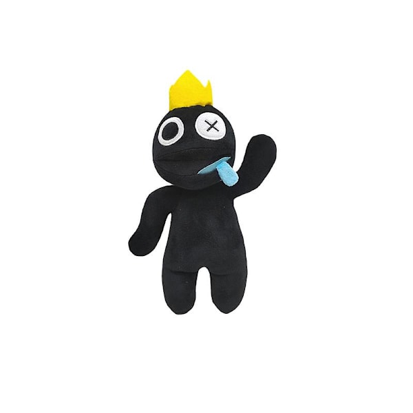 30cm Rainbow Friends Plyschleksak Cartoon Game Character Doll [DB] Black Spit Monster 1pc