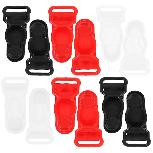 80 st Sockklämmor Strumpbandsspänne Sock Clip Justerbart Sock Spänne Strumpbandsspänne db Colorful 3.20X1.50X0.40CM