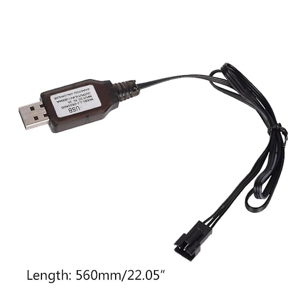 Kompatibel 6.4v/7.4v Lader Li-ion Batteri Sm-3p Rc Lekebiler Fjernstyrt Leke Sm3p Bærbar Usb Lader [DB] 7.4V