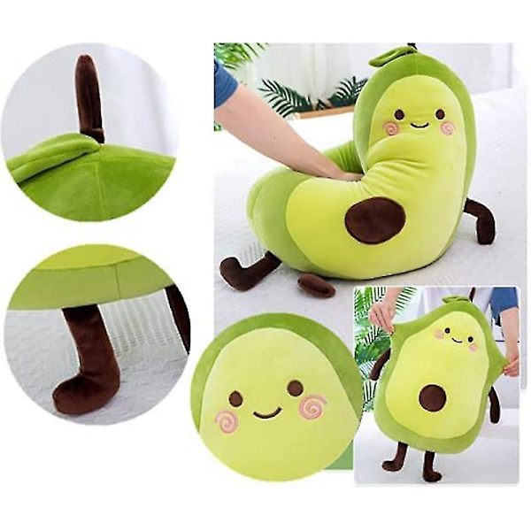 Plush Avocado Leke-Dukke Sovepute Dukke Høytidsgave Plush Leke Pute db B 65CM