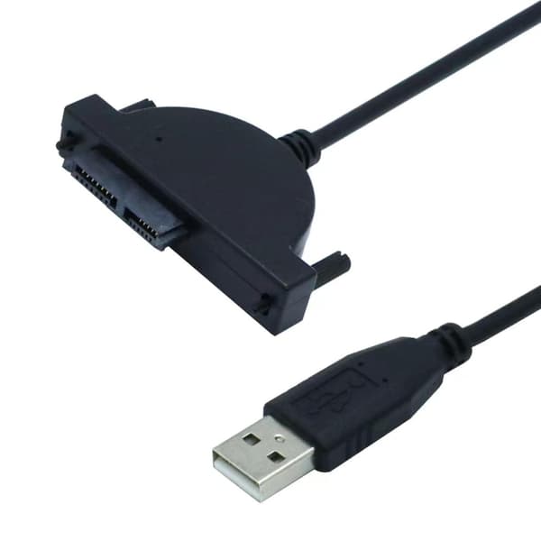 Harddiskabel, bærbar drevkabel USB-konverter, voksne studerende dataoverførselsværktøj computerbrug til sovesal, forretning, rejser, møde[DB]