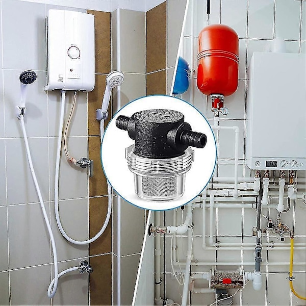 Vesipumpun siivilä, 3/8 tuuman letkuliitinlinjassa oleva siivilä kierrettävä putkiruiskun suodatin vesipumpulle 12v Dc 80psi asuntovaunuun [db]