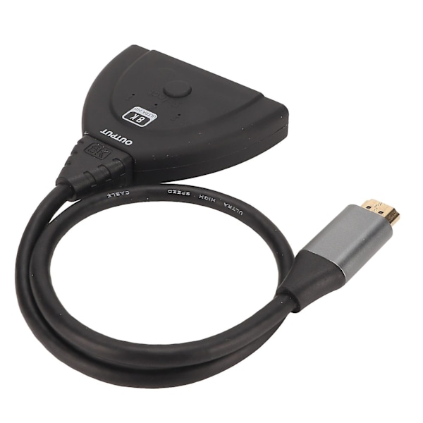 8K HD Multimedia Interface-växel 3 i 1 ut 60Hz HDR 10 HDCP 2.3 HDMI 2.1 Splitter för spel [db]