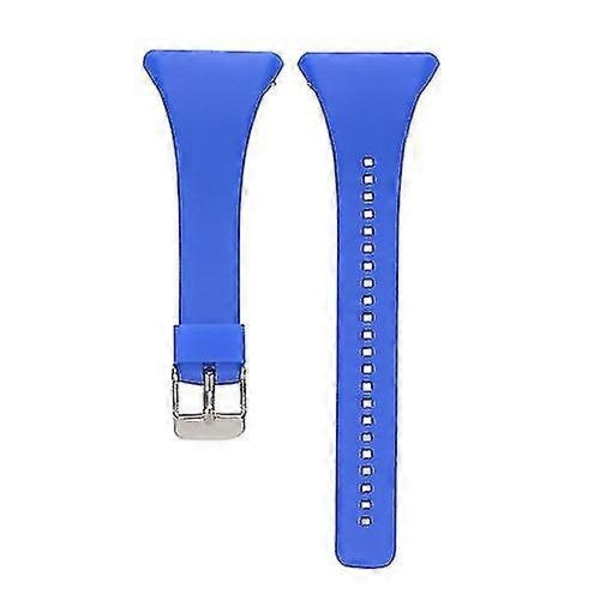 Silikonarmband för Polar Ft4 & Ft7 DB Blue