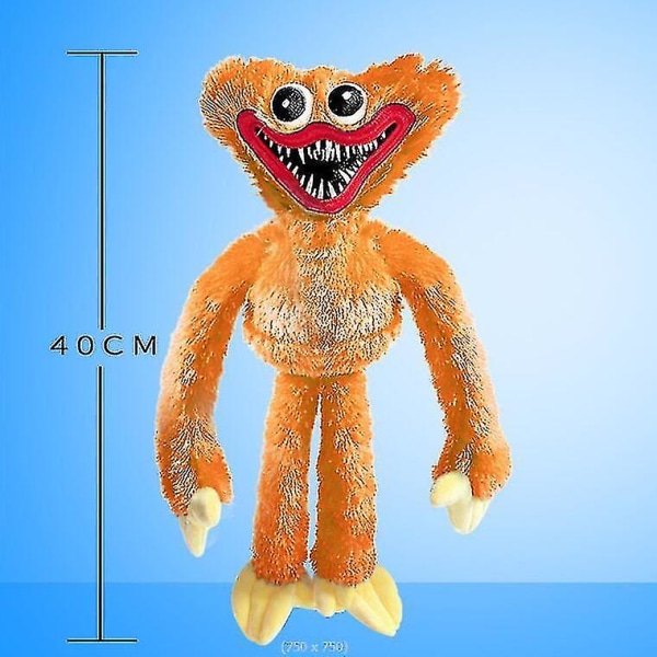 40cm Poppy Playtime Plyschleksak Karaktär Huggy Wuggy Dockan_x [DB] orange