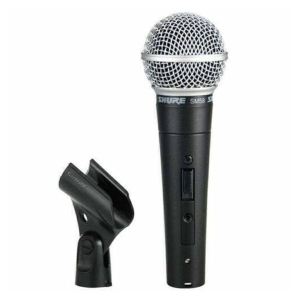 Shure SM58 Dynamic Vocal Microphone - Wired Mic with Switch and Cable {DB