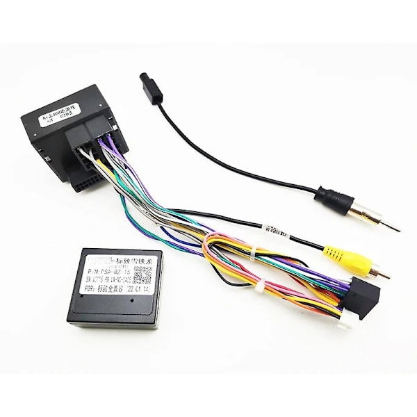 Kablage CANBUS Decoder Box Bilkabeladapter för Peugeot 208 2008 3008 308 307 Citroen C4 C3 [db] cable+ANT