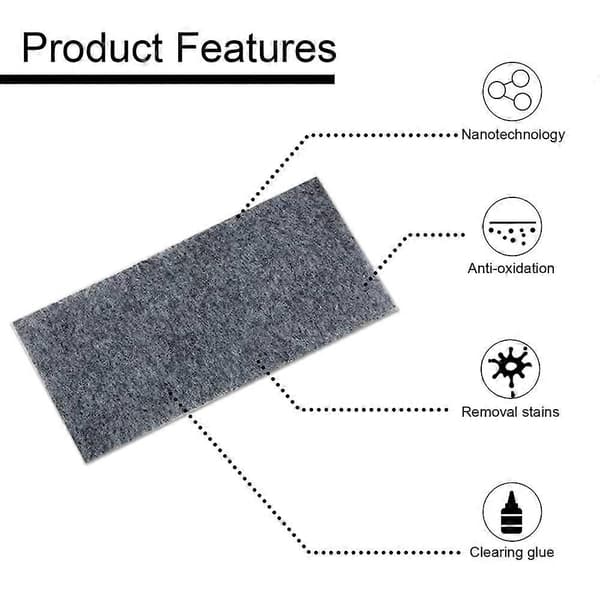 Nano Sparkle Klud Til Bilskrab Nano Magic Reparationsklud Ridsefjernere [DB] 6pcs 6pcs