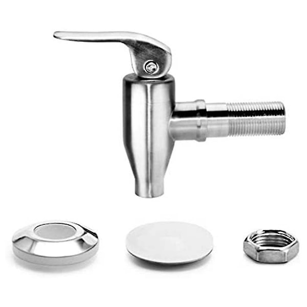 Rustfrit Stål Drikkedispenser Tap Udskiftning Spigot (16mm) - Holdbar Og Rustfri
