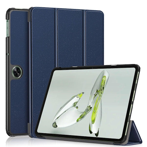 Smartfodral för OnePlus Pad Go/Oppo Pad Air 2/Pad Neo PU Läder Trefaldigt Ställ Tablet Skydd [DB] Multicolor Style B