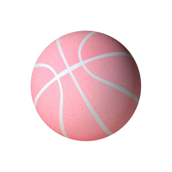 Mute Ball Sisätilojen Lasten Äänetön koripallo Mailapallo Urheilupallolelut Baby SienipallokehysFAN20240321 db Pink