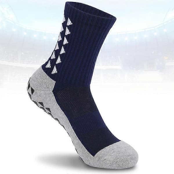 Halkfria Strumpor med Grepp för Vuxna [DB] Navy One Size
