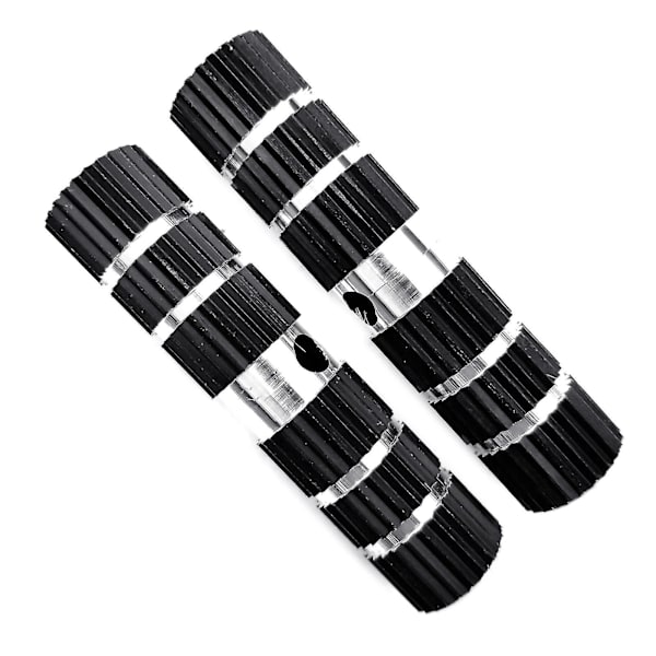 Cykel Bagerste Stunt-Stifte Aluminium Legering Cylinder Pedal Fod Stativ til BMX Cykler Black