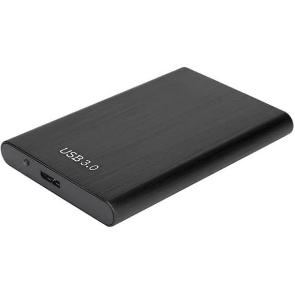 2,5-tommer SATA USB 3.0 bærbar drevkabinet til 7-9,5 mm ekstern harddisk SSD (sort) - SPR[DB]