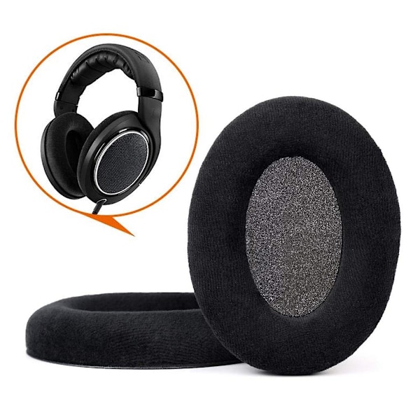 Kestävät korvatyynyt HD598 CS HD599 -kuulokkeille, korkealaatuiset korvapehmusteet db Black
