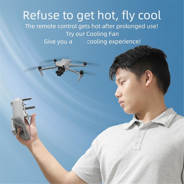 Drone Rc -jäähdytystuuletin Mini 3 Pro/ Air 3 Rc 2/n1/n2 -kaukosäätimelle jäähdytinlämpö Mini 2:lle / Air 2(c)