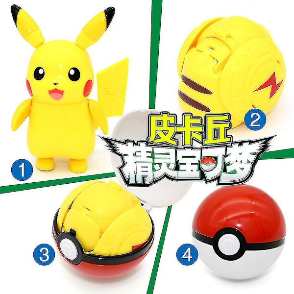 Deformerad Pikachu Dock Pokeball Barnleksak Present Deformerade Leksakerdb Blastoise
