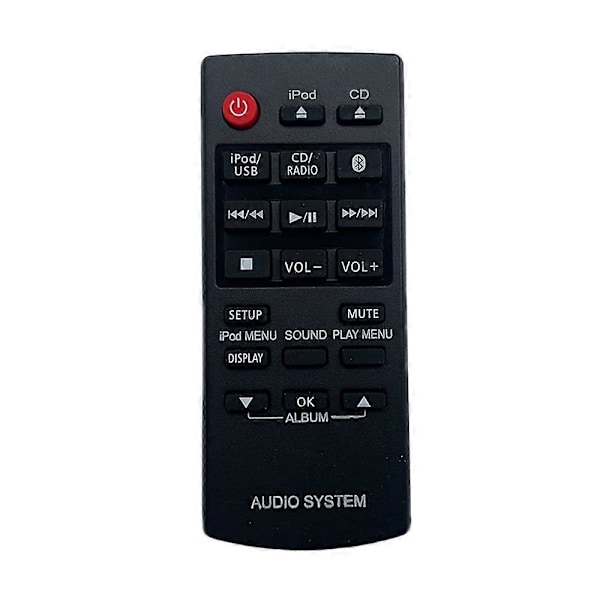 Kaukosäädin Panasonic SC-HC38 SC-HC38DB SC-HC58 SC-HC38DBGNS SC-HC38EC-K SC-HC58EG-W N2QAYC000059 -kompaktistereoille [DB]