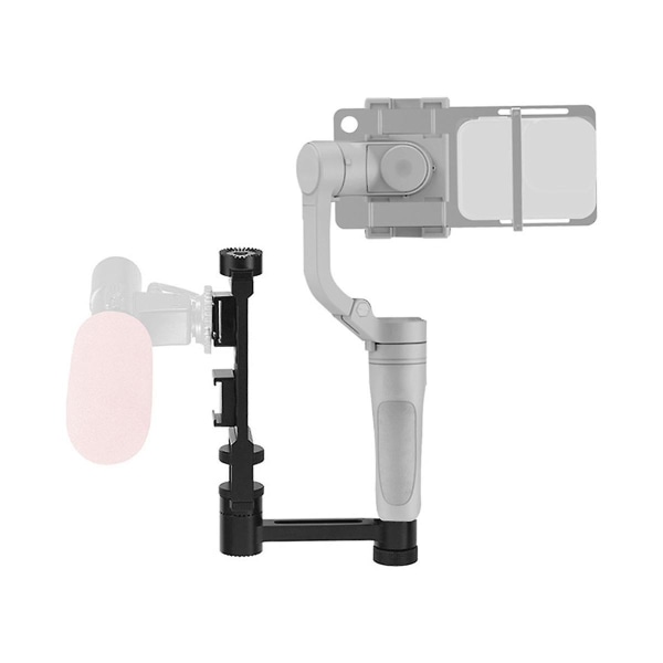 Aluminium for Mobile 2 Utvidet Rett + Festeholder for Pro Smooth 4 Håndholdt Kamera Gimbal