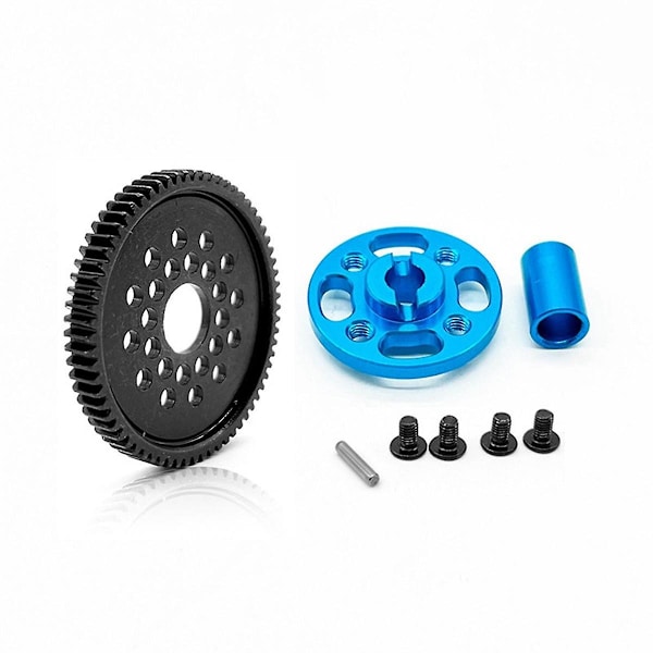 Tt02 Tt02d 1/10 malliautoon suurnopeuksiset metalliset isot hammaspyöräsarjat (68t) 54500 alumiinisarja Rz007