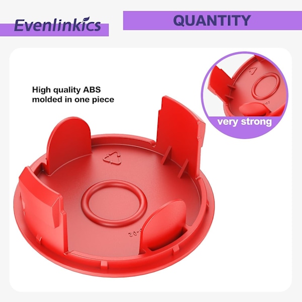 1600A00X61 / 1600A00DU0 / F016L72438 Udskiftningsspole Cover til Bosch ART 30-36 LI / ART 24 / ART 2 Db Multicolor 4pcs