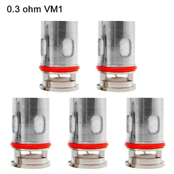5 stk. Erstatningscoil Vm6 0.15ohm For Vinci X R Air S Argus Gt Pod Fgao db