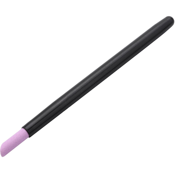 Svart kvarts skrubbsten nagelbandssticka penna nagelband nagelkonst pusher sked skuren nagel pusher manikyr