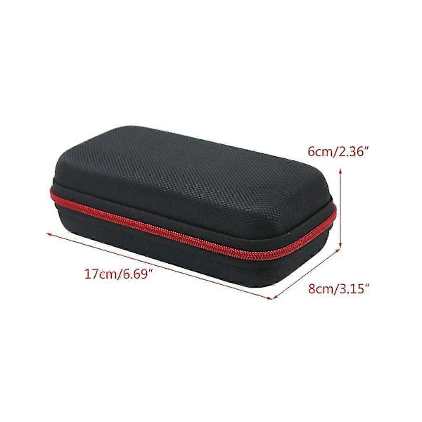 Skyddande Väska Sleeve Förvaringsväska för TASCAM DR05X 07X Recorders Handväska {Db} Red Black