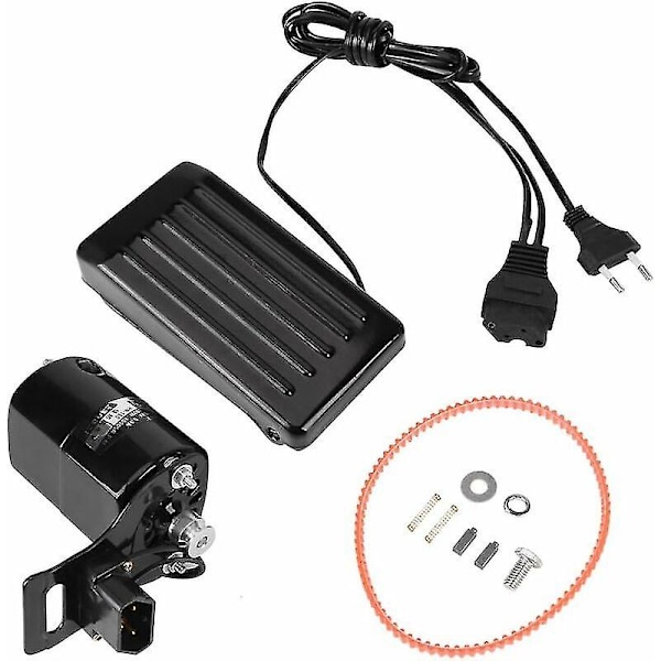 Symaskinmotor, fotpedal, universal pedal for vintage symaskiner, 180w symaskinmotor reservedeler [DB]