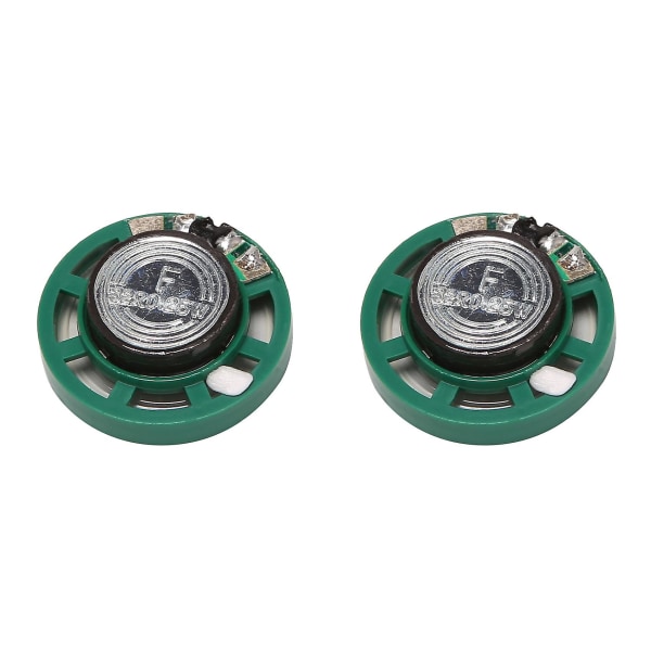 0,25 W 32 Ohm Plast 4 Magnetisk Højttaler Med 27 Mm Diameter Grøn + Sølv