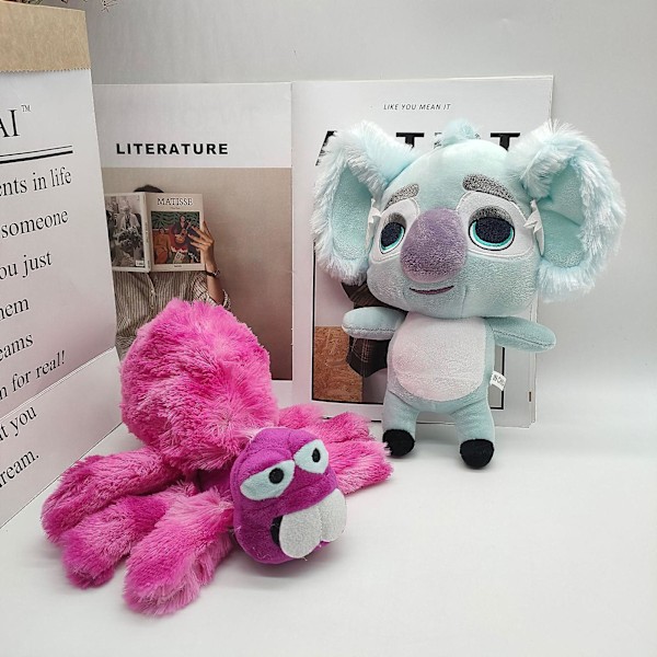 Plushleker - Koala, Skorpion, Øgle, Edderkopp, Slange Myk Utstoppa Dyreleker, Søte Tegneseriefigurer Dyr Dukke [DB] Scorpion