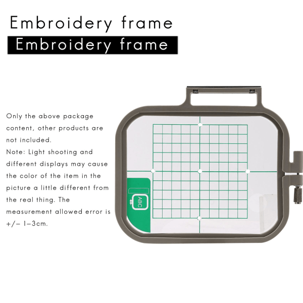 3 stk. broderiramme sæt til Brother Pe-500 Pe-400d He-240 Lb-6700 -is 955 950d 500d,3in1-a S