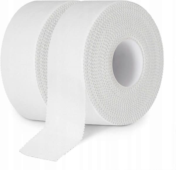 6x Stel Vit Tejp Tejpy Stel Tejpning 2,5cmx10m Finger Plast [DB] white