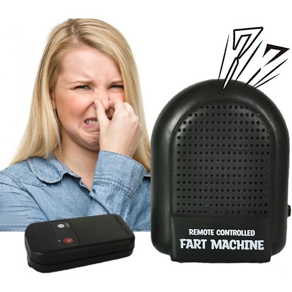 Fjertmaskin med fjernkontroll, Nyhet Fjernkontroll Fart Box Fart Toy, Morsom Fart Sound Machine, Fart Machines [db]