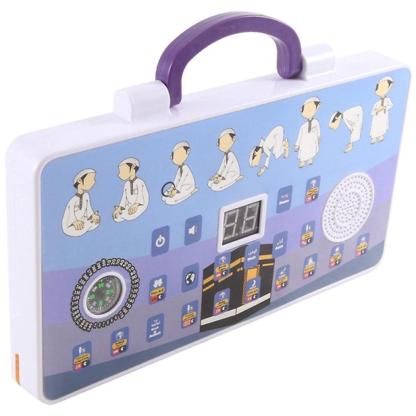 Moderne interaktive pedagogiske bønnetepper Barn Muslimske elektroniske maskiner Tilbedelse [DB] As Shown