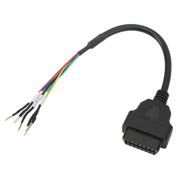 16-benet OBD2 hun-stik til diagnostisk testerkabel [DB]