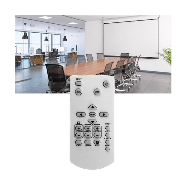 Erstatt Yt-150 projektor fjernkontroll for Xj-v1, Xj-v2 [DB] White