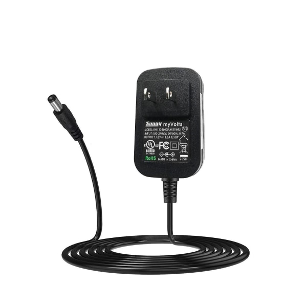 12V myVolts erstatningsstrømforsyning kompatibel med Fostex x28 Digital Multitracker [DB] US plug